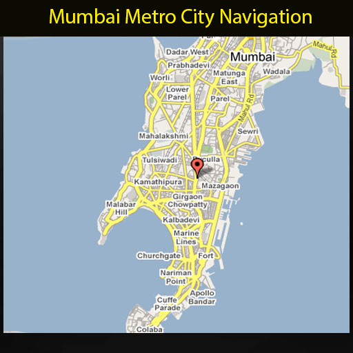 Mumbai Metro City Navigation  Icon