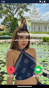 Domelipa Fake Call Video