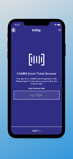 Android application Tckty screenshort