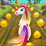 Unicorn Run Games: Runner Pony Apk