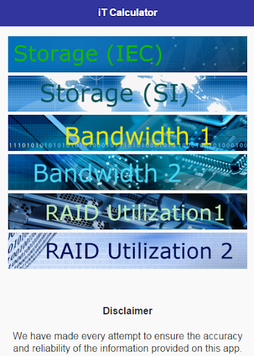 Android application Calculator screenshort