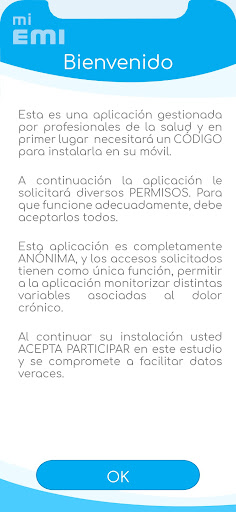 Android application Mi EMI - Bienestar emocional screenshort