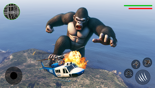 Gorilla Rope Hero Crime City Screen 2