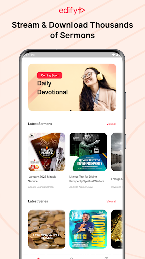 Edify | Sermons Screenshot 1 - AppWisp.com