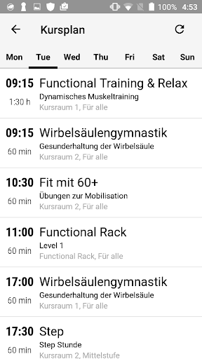 Sportstudio vitafit Dreieich Screen 2