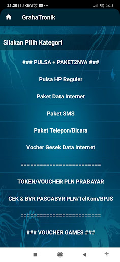 GrahaTronik Screen 2