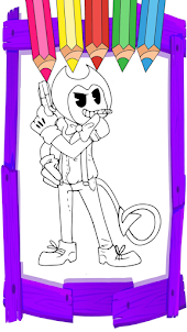 Bendy Game Coloring Book