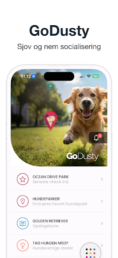 Android application GoDusty screenshort