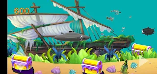 Sub Shark Run - Screenshot 1