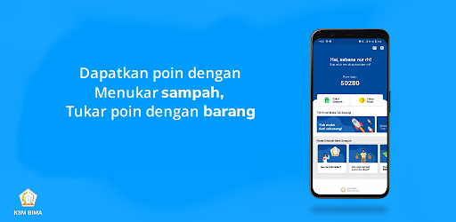 Android application KSM BIMA - Bank Sampah screenshort