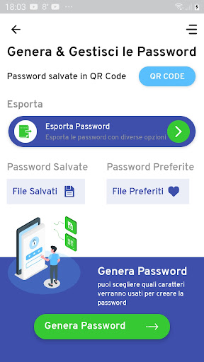 Android application Password Generator screenshort