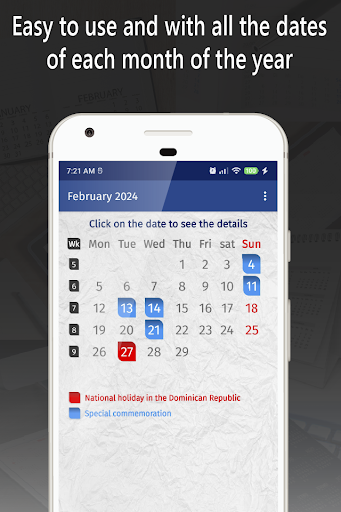 dominican calendar 2024 Screen 2