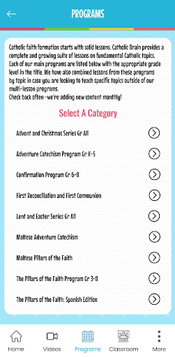 CatholicBrain Screen 3