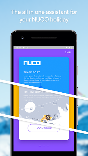 Android application NUCO screenshort