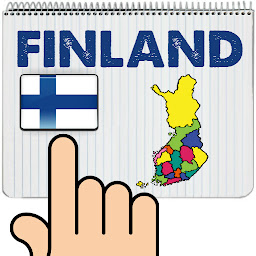 「Finland Map Puzzle Game」圖示圖片