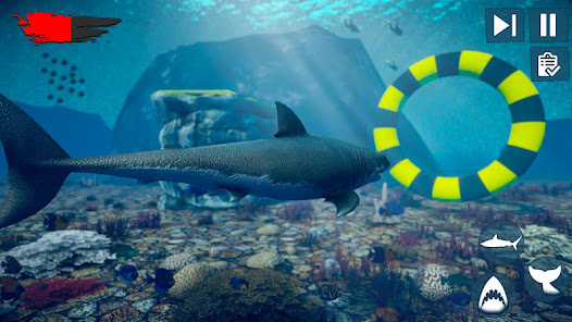 Imágen 3 Raft Survival Angry Shark Game android