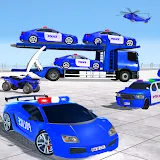 Police Car Transport Games icon