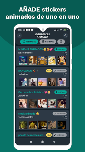 Vista previa de la aplicación