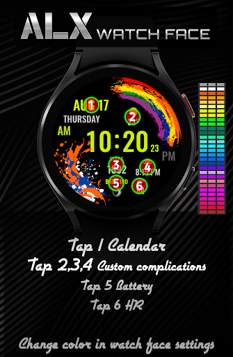 ALX04 Color Watch Face