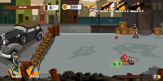 Gangster City Wars Defense  screenshots 1
