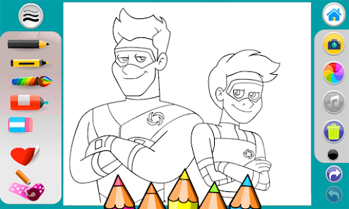 Screenshot 14 Captain Henry Danger Coloring android