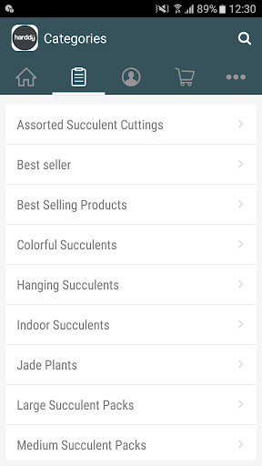 The Succulent Marketplace Screen 2