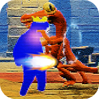 Blue Fighter Hero