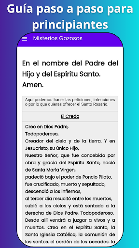 El Santo Rosario Catolico Guia Screenshot 2 - AppWisp.com