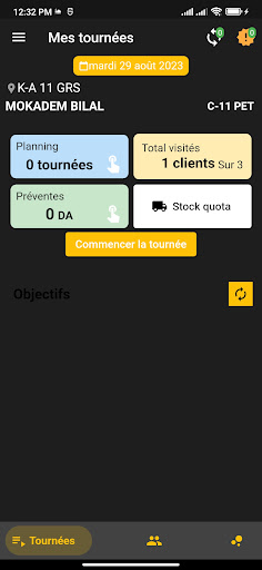 Android application AlphaDIS Prévente screenshort