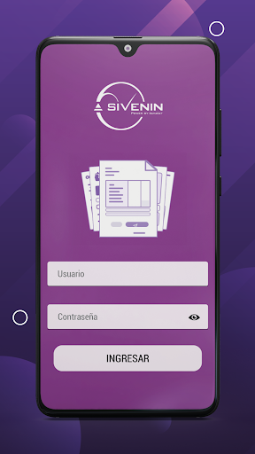 Android application Sivenin - Factura electrónica screenshort