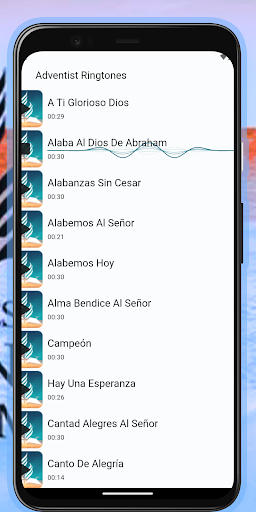 Adventist Ringtones Screen 3