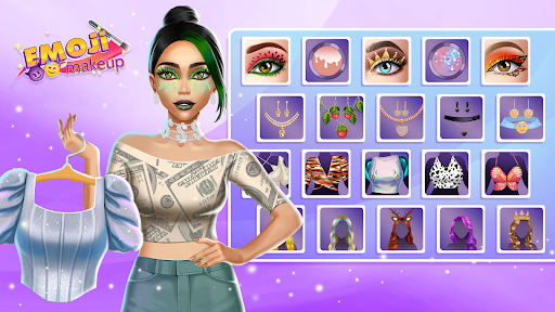 Emoji Makeup Game screenshot