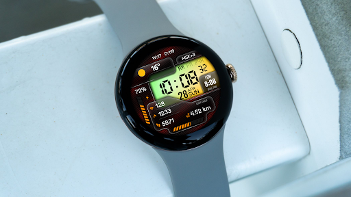 RCHITUK Sport URX65 Watch face screenshot 11