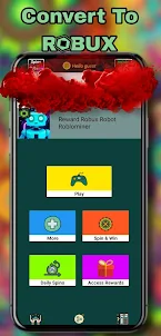Reward Robux Robot Roblominer