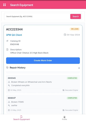 Enable Equipment Maintenance