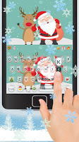 screenshot of Cartoon Christmas Keyboard The