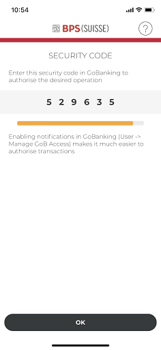 GoB Access Screen 3