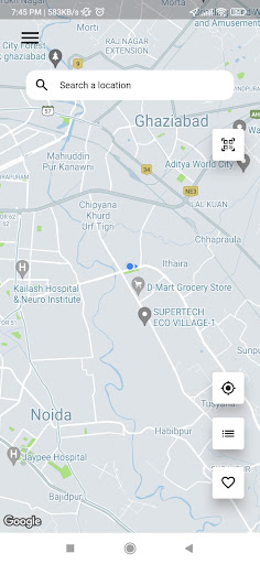 Android application EV Plugin Charge screenshort