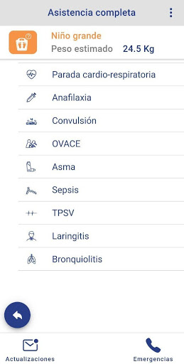 Urgencias Pediatria GIDEP-WEST Screen 3