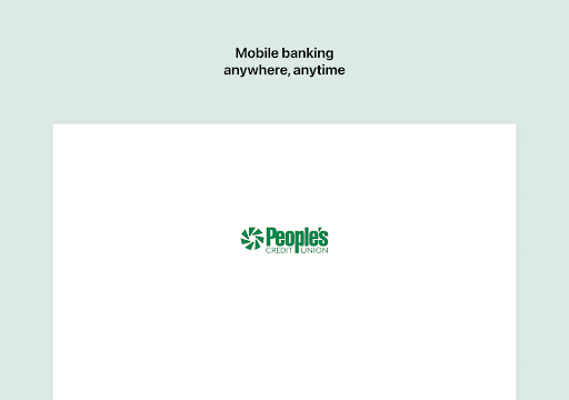 People's CU Mobile Banking Screenshot