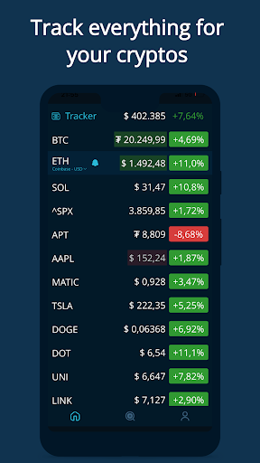 HODL Real-Time Crypto Tracker 1
