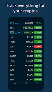 Captura de Pantalla 1 HODL Real-Time Crypto Tracker android