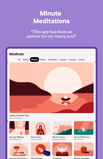 Hallow: Prayer & Meditation screenshot