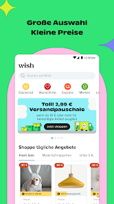 Wish: Shoppen und Sparen – Apps bei Google Play
