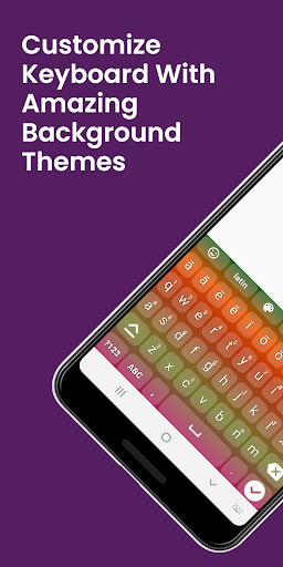 Latin English Keyboard : Infra Screen 3