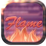 ?Hot Flame SMS? icon