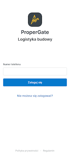 Android application ProperGate Way screenshort