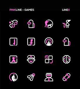 PinkLine Icon Pack : LineX Pink Edition 5.1 4