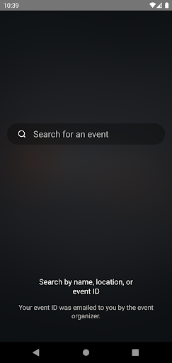 Pure Events Screen 2
