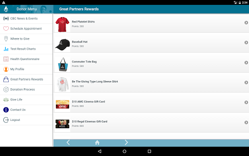 Carter BloodCare Mobile App